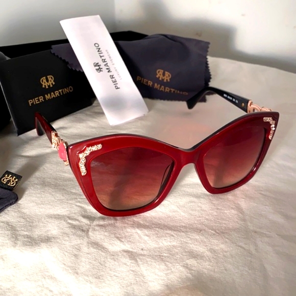 Pier Martino Sunglasses 100% authentic🏆Limited edition‼️Made in 🇮🇹Italy ‼️ - Picture 5 of 16